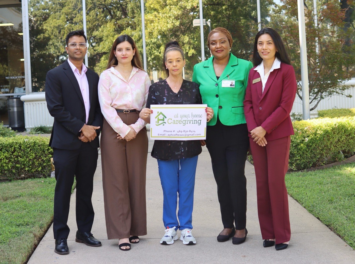 At Your Home Caregiving of Texas team